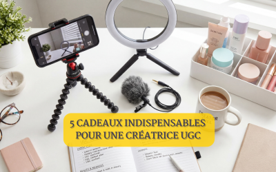 5 cadeaux indispensables pour une créatrice UGC
